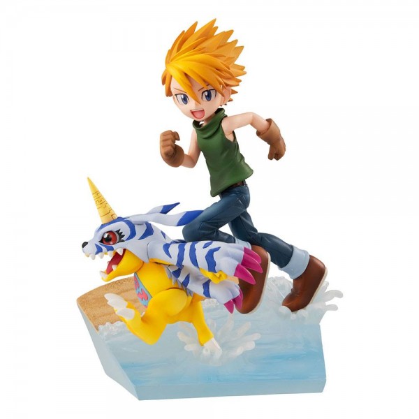 Digimon Adventure - Matt Ishida und Gabumon Statue - G.E.M. Serie [NEUAUFLAGE] 2022 Ver.: MegaHouse