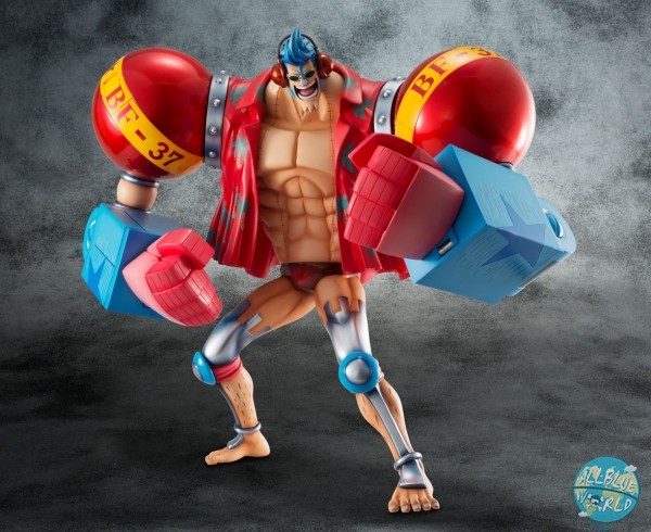 One Piece - Franky Statue - Excellent Model - Sailing Again Maximum / Limited Edition: MegaHouse