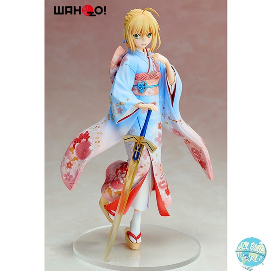 Fate/Stay Night Unlimited Blade Works - Saber Statue - Kimono Version: Aniplex