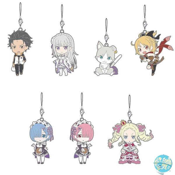 Re:Zero Starting Life in Another World - Rubber Strap 7er-Set - Nendoroid Design: Good Smile Company