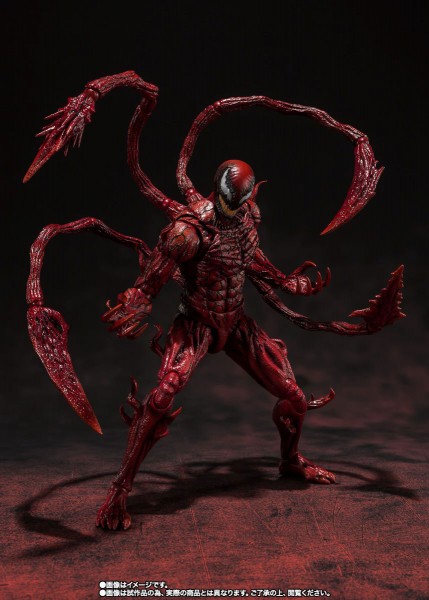 Venom: Let There Be Carnage - Carnage Actionfigur / S.H. Figuarts: Tamashii Nations