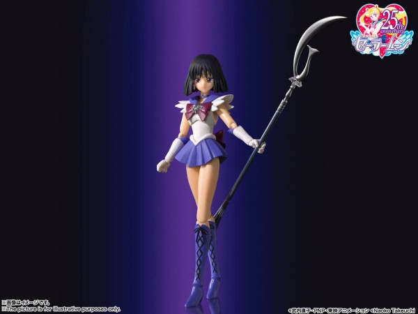 Sailor Moon - Sailor Saturn Actionfigur - S.H.Figuarts / Animation Color Edition: Bandai