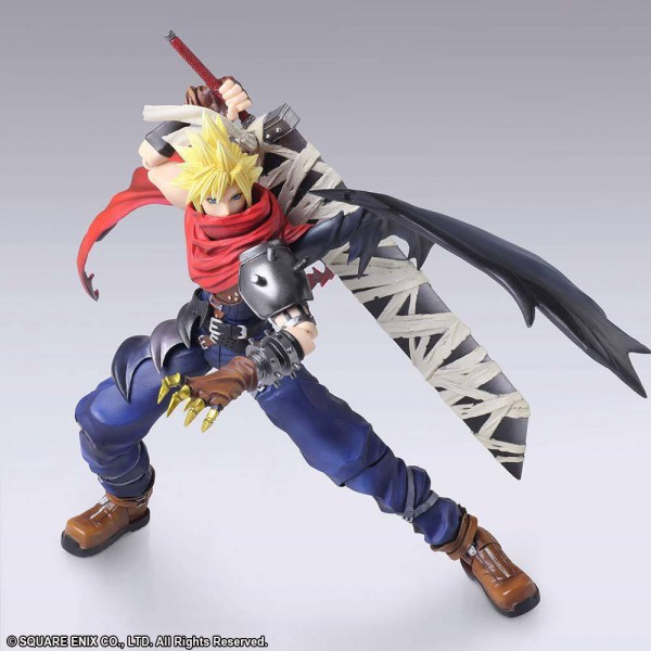 Final Fantasy VII - Cloud Strife Actionfigur / Bring Arts - Another Dorm Version: Square Enix