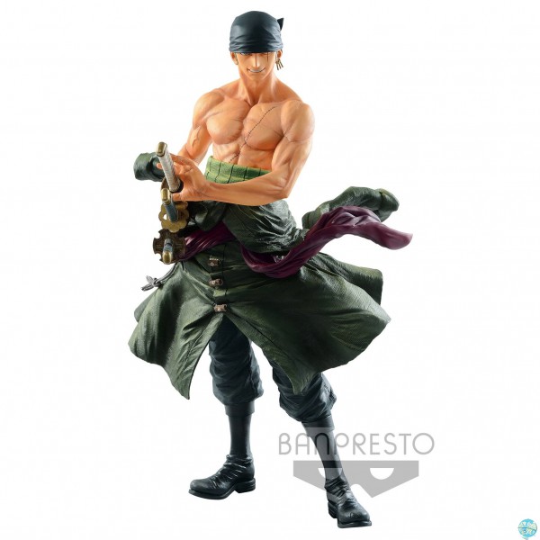 One Piece - Lorenor Zorro Figur - Big Size: Banpresto