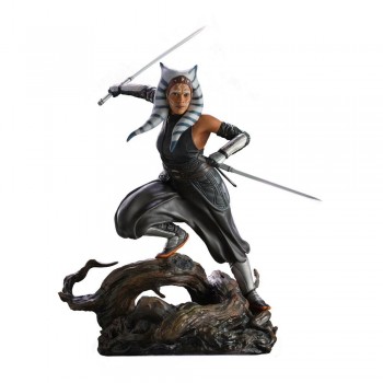 Star Wars The Mandalorian - Ahsoka Tano / Deluxe Art Scale Statue: Iron Studios Star Wars The Mandalorian - Ahsoka Tano / Deluxe Art Scale Statue: Iron Studios