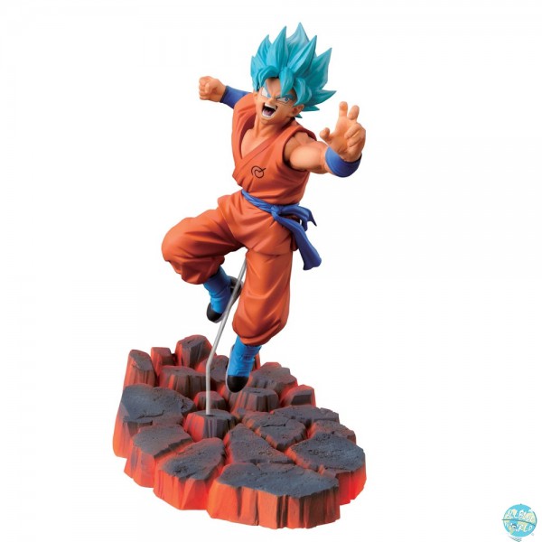 Dragonball Z Rebirth of F - SSG Son Goku Figur - Scultures / Big Budokai: Banpresto