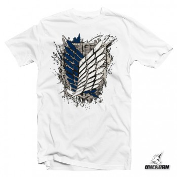 Attack on Titan - T-Shirt / Archangel - Unisex L: Unekorn Attack on Titan - T-Shirt / Archangel - Unisex L: Unekorn