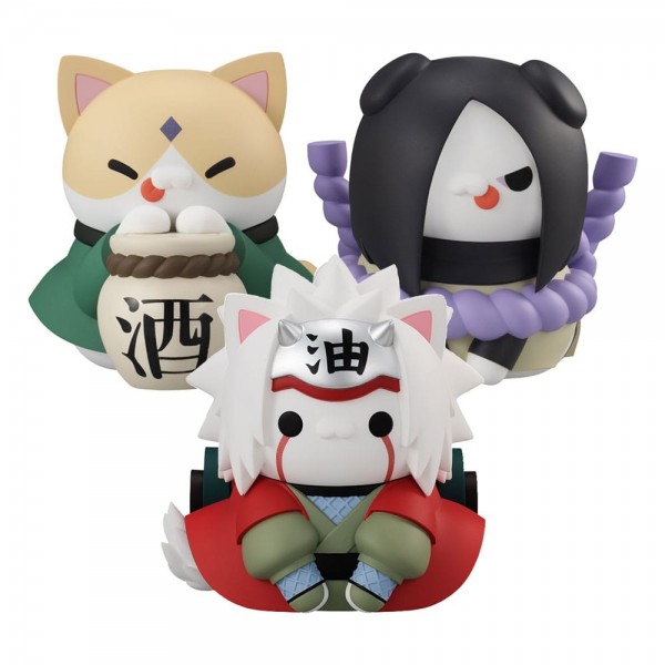 Naruto Shippuden - Sammelfiguren Set / Mega Cat Project - The Sannin Set: MegaHouse