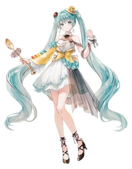 Hatsune Miku Figur / Tirol Choco Collaboration - Coffee Nougat Another Color Ver.: Furyu