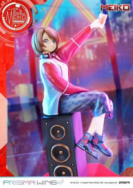 Piapro Characters - Meiko Statue / Prisma Wing Illustration by lack: Prime 1 Studio