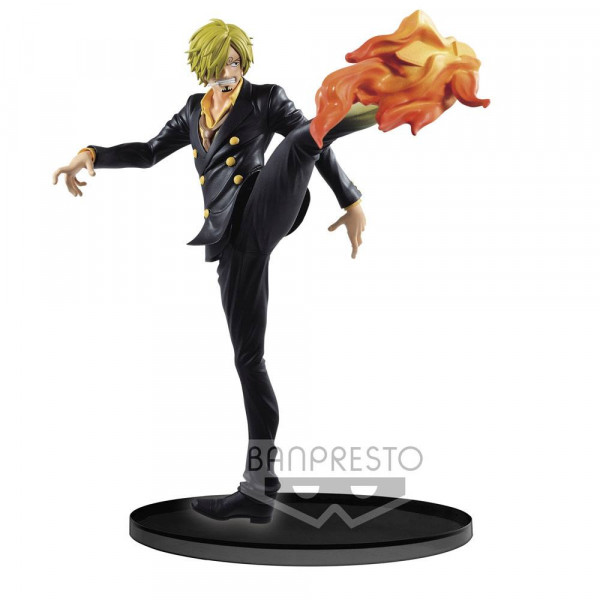 One Piece - Sanji Figur /Battle Record Posing Series: Banpresto