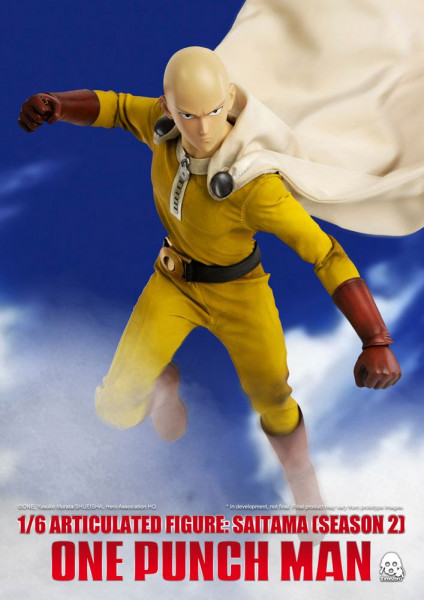 One Punch Man - Saitama Actionfigur / 2nd Season Version: ThreeZero