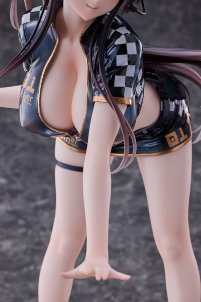 Original Character - Racing Girl Kurumizawa Statue: PartyLook