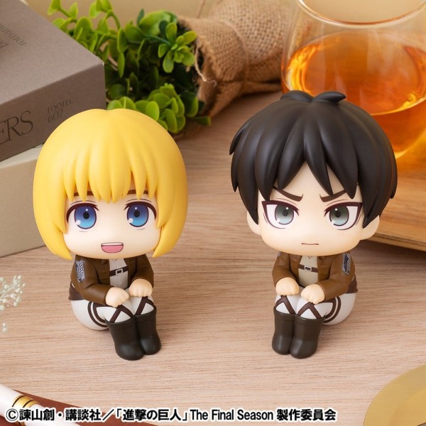 Attack on Titan - Armin Arlert & Eren Yeager Figuren / Look Up - Grumpy Version: Megahouse