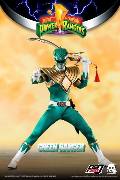 Mighty Morphin Power Rangers - Green Ranger Actionfigur / FigZero: ThreeZero