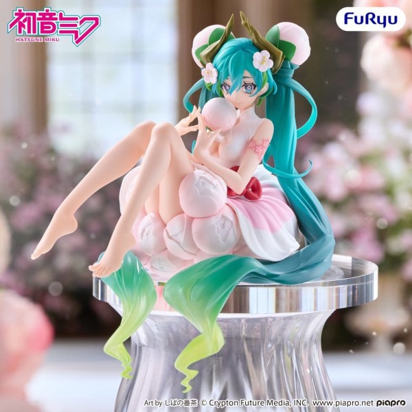 Hatsune Miku - Flower Fairy White Plum Blossom Figur/ Noodle Stopper: Furyu