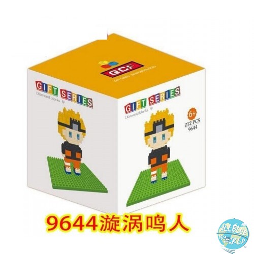 Naruto Shippuuden - Naruto Uzumaki - Diamond Blocks No.9644 / Gift Series: QCF