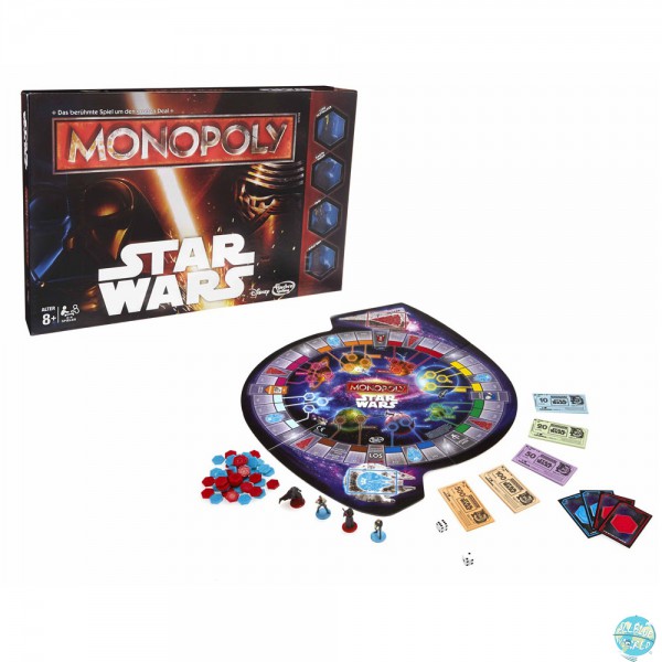 Star Wars Monopoly Brettspiel *deutsche Version*: Hasbro