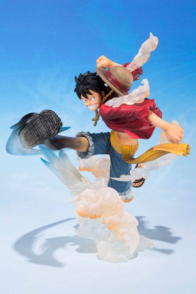 One Piece - Ruffy Figur - FiguartsZERO / Gum Gum Hawk Whip Ver.: Bandai