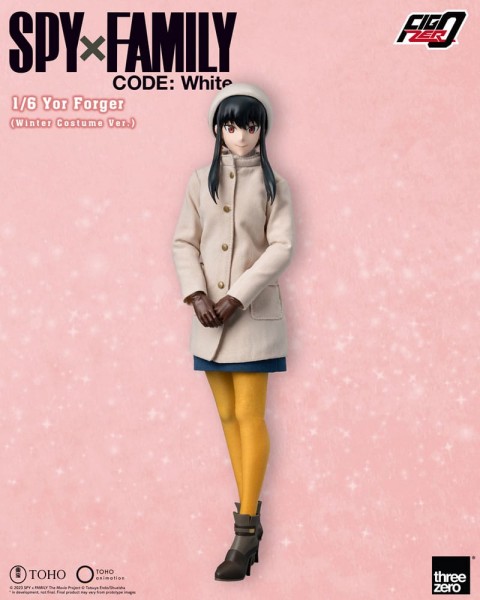 Spy x Family - Yor Forger Actionfigur / FigZero - Winter Costume Ver.: ThreeZero