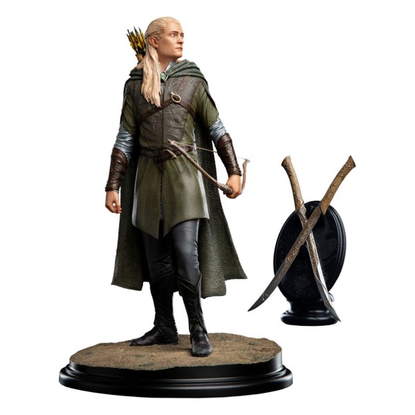 Herr der Ringe Mini - Legolas Statue / Classic Series - Hunter of the Plains Limited Edition: Weta W