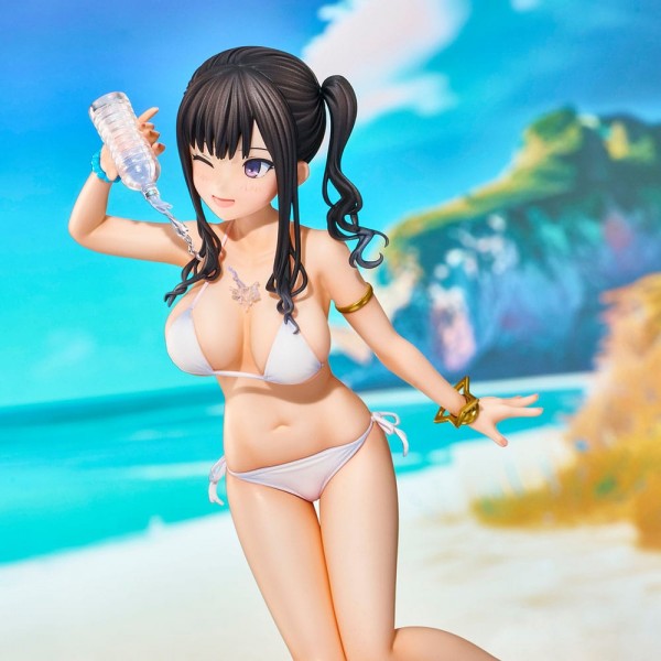 Original Illustration - Kaede Statue / Illustration by Miyuki Sasaki - Summer Cloud White Bikini Ver