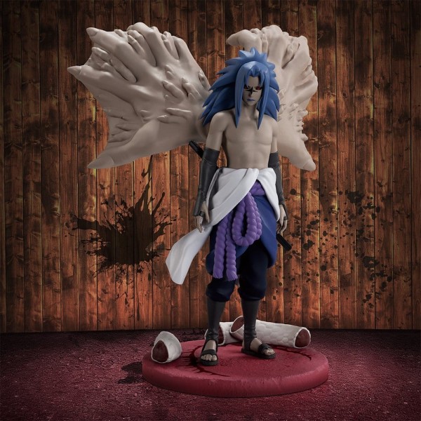 Naruto - Sasuke Uchiha Figur / Shippuden Memorable Saga Special: Banpresto