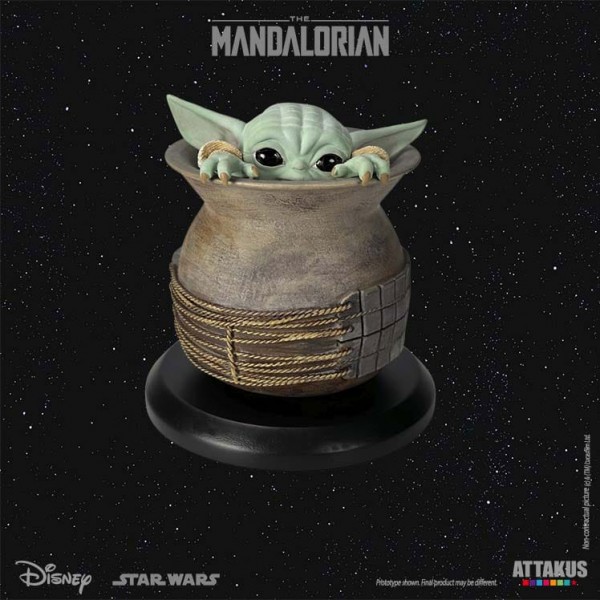 Star Wars The Mandalorian Classic Collection - Grogu in the Jar Statue: Attakus