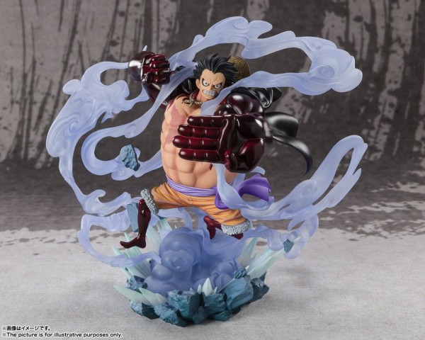 One Piece - Monkey D. Ruffy Figur / GEAR4 - FiguartsZERO: Tamashii