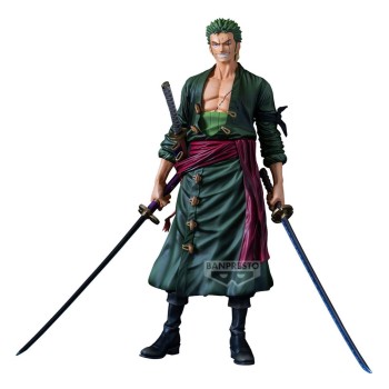 One Piece - Roronoa Zoro Statue / Premium The Brush: Banpresto One Piece - Roronoa Zoro Statue / Premium The Brush: Banpresto