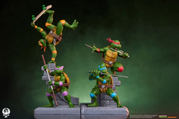 Teenage Mutant Ninja Turtles - 4-er Pack Statue: PCS Collectibles