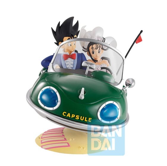 Dragon Ball - Son Goku & Chichi Statue / Ichibansho (Snap Collection 2): Banpresto