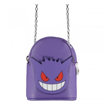 Pokemon - Gengar Micro Bag Geldbörse mit Schlüsselanhänger: Difuzed Pokemon - Gengar Micro Bag Geldbörse mit Schlüsselanhänger: Difuzed