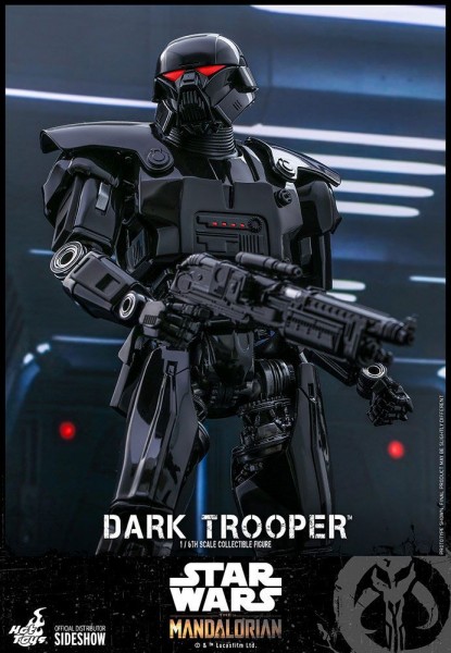 Star Wars The Mandalorian - Dark Trooper Actionfigur: Hot Toys