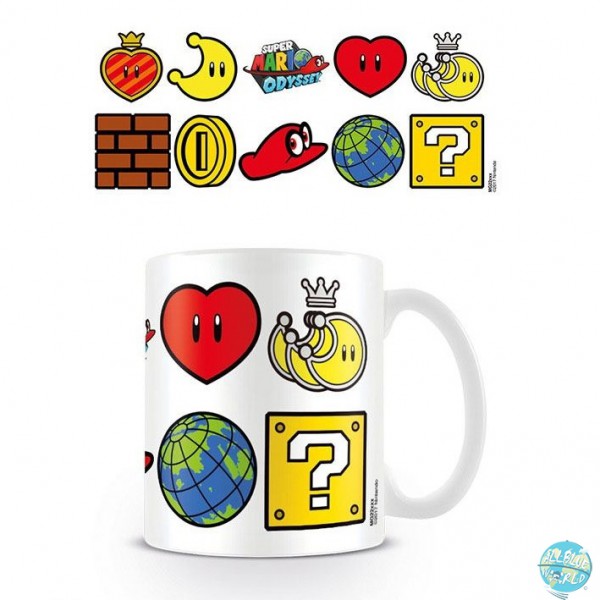 Nintendo - Super Mario Odyssey Tasse - Icons: Pyramid