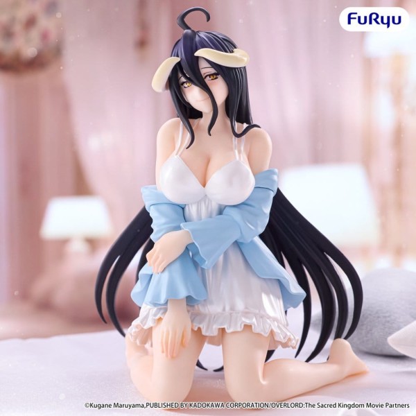 Overlord - Albedo Noodle Stopper Figur / Loungewear Pearl White Version: Furyu