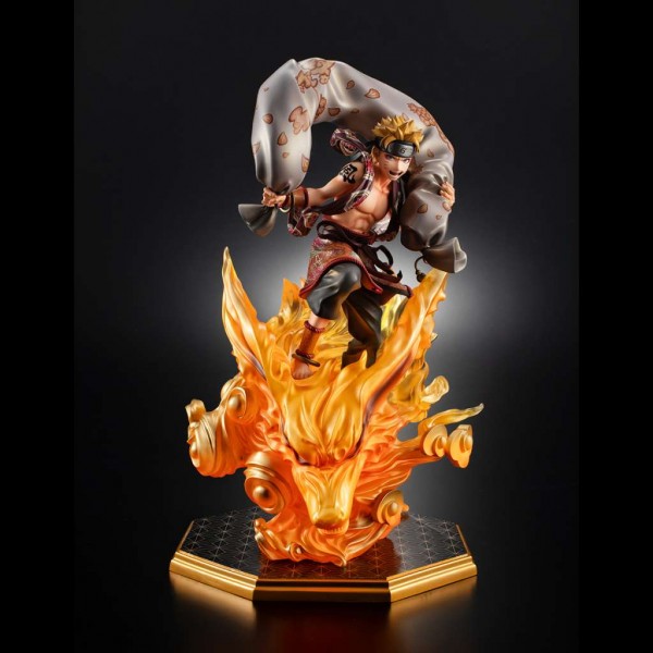 Naruto Shippuden - Naruto Statue / Wind God Gem: MegaHouse