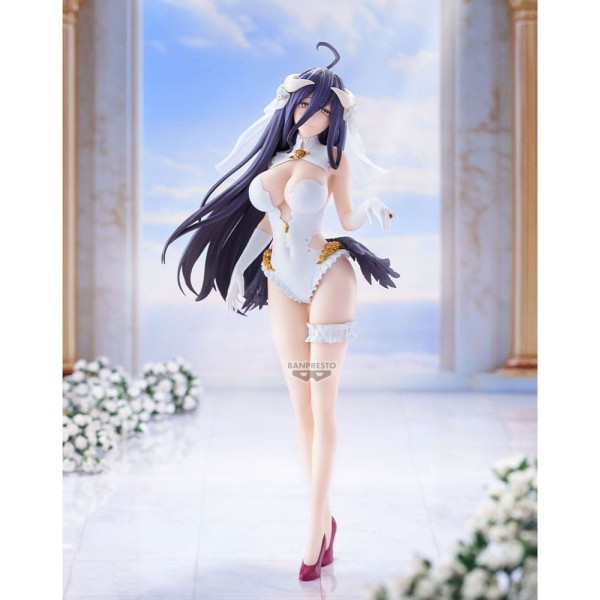 Overlord - Albedo Figur / Glitter & Glamours - Wedding Version: Bapresto