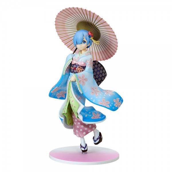 Re:ZERO -Starting Life in Another World - Rem Statue / Ukiyo-e - Cherry BlossomVersion: Kadokawa