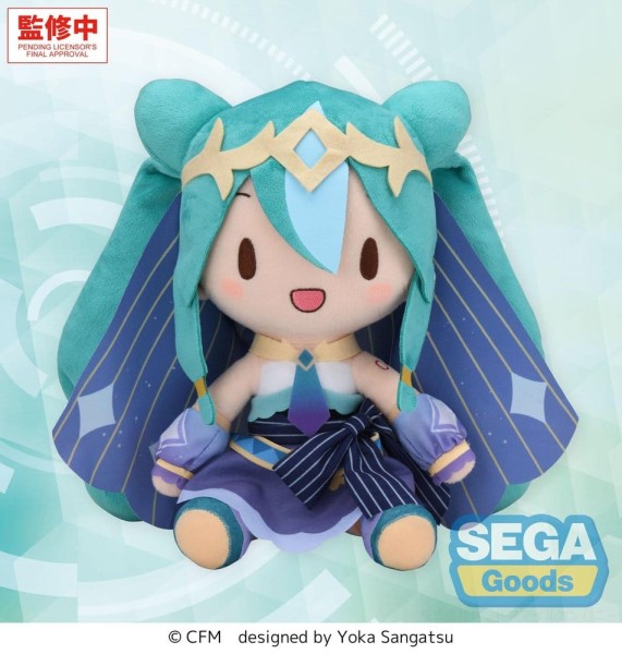 Character Vocal Series 01 - Hatsune Miku Plüschfigur / fuwa petit M - Cosmic: Sega
