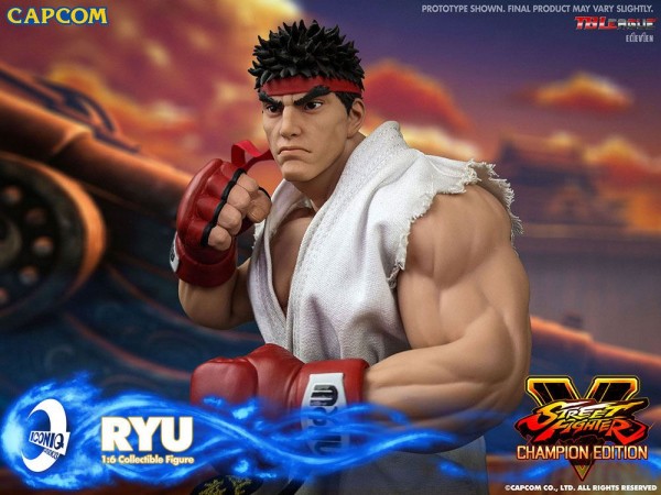 Street Fighter - Ryu Actionfigur: Iconiq Studios