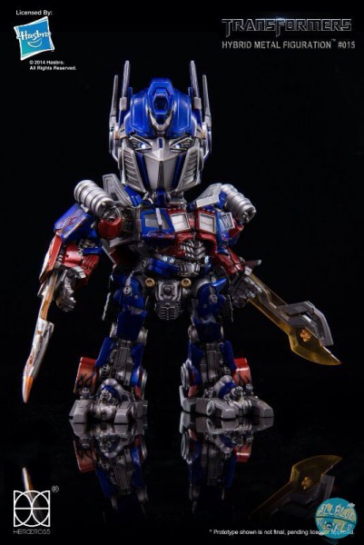 Transformers - Optimus Prime Actionfigur - HYBRID METALL AF: Herocross