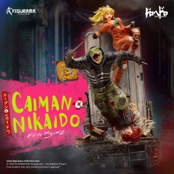 Dorohedoro - Caiman & Nikaido Statue / Elite FigumiZ Diorama: Figurama Collectors Dorohedoro - Caiman & Nikaido Statue / Elite FigumiZ Diorama: Figurama Collectors