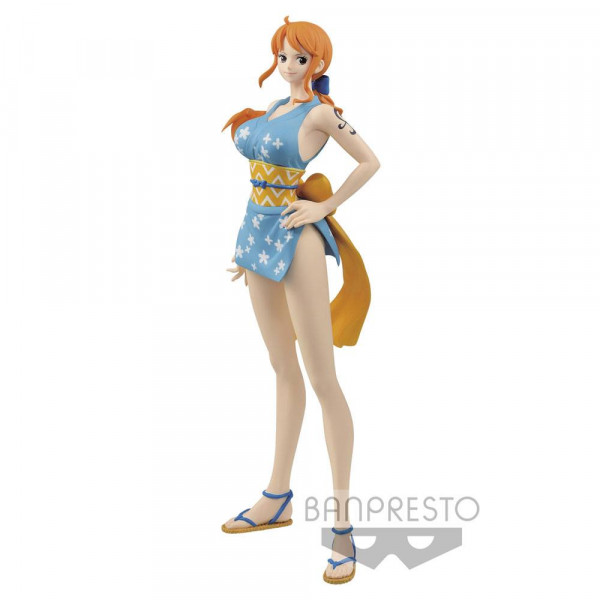 One Piece Stampede - Nami Figur / Glitter & Glamours - Wanokuni Style A: Banpresto