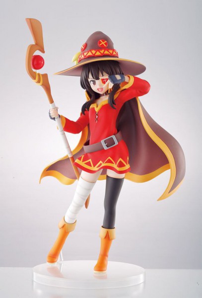 Kono Subarashii Sekai ni Shukufuku o! - Megumin Figur / Genius Witch [Beschdigte Verp.]: Bandai