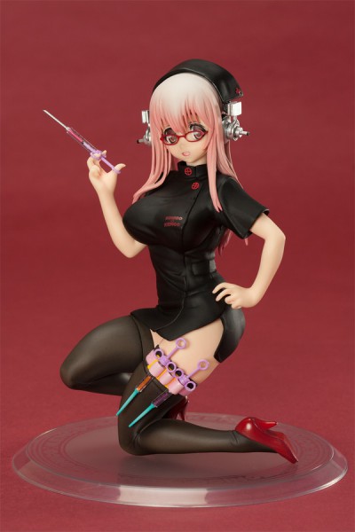 Super Sonico - Sonico Statue / Nurse Version: Orchid Seed