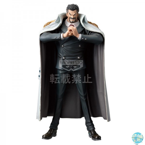 One Piece - Monkey D. Garp Figur - The Grandline Men Vol.0: Banpresto