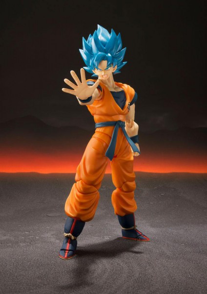 Dragonball Super Broly - SSGSS Son Goku Actionfigur / S.H. Figuarts [LEICHT BESCH. VERP.]: Tamashii