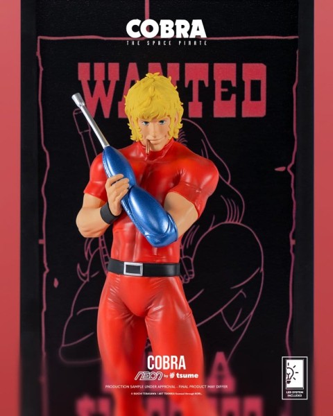 Cobra - Cobra The Space Pirate Figur / Neon: Tsume