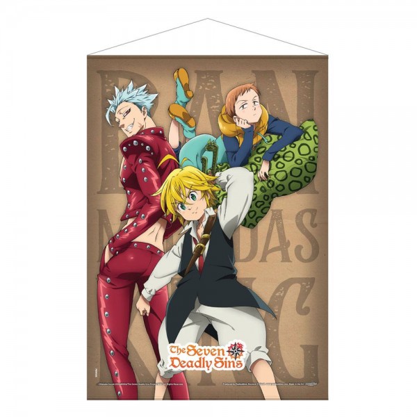 The Seven Deadly Sins - Ban, Meliodas & King Wallscroll: POPbuddies